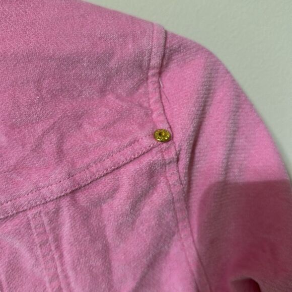 Adorable Lazy Oaf Pink Velvet Dress - Picture 10 of 12